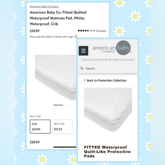 NEW Crib/Toddler Bed Mattress Cover - Picture 7 of 8